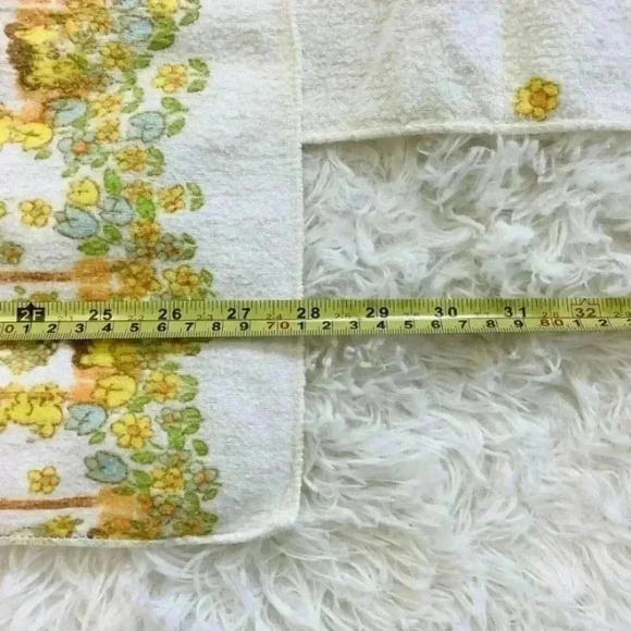 Babycare Kitten Receiving Blanket Cat Yellow Cotton Baby Nursery - Picture 3 of 3